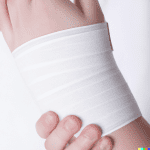 Arm in verband