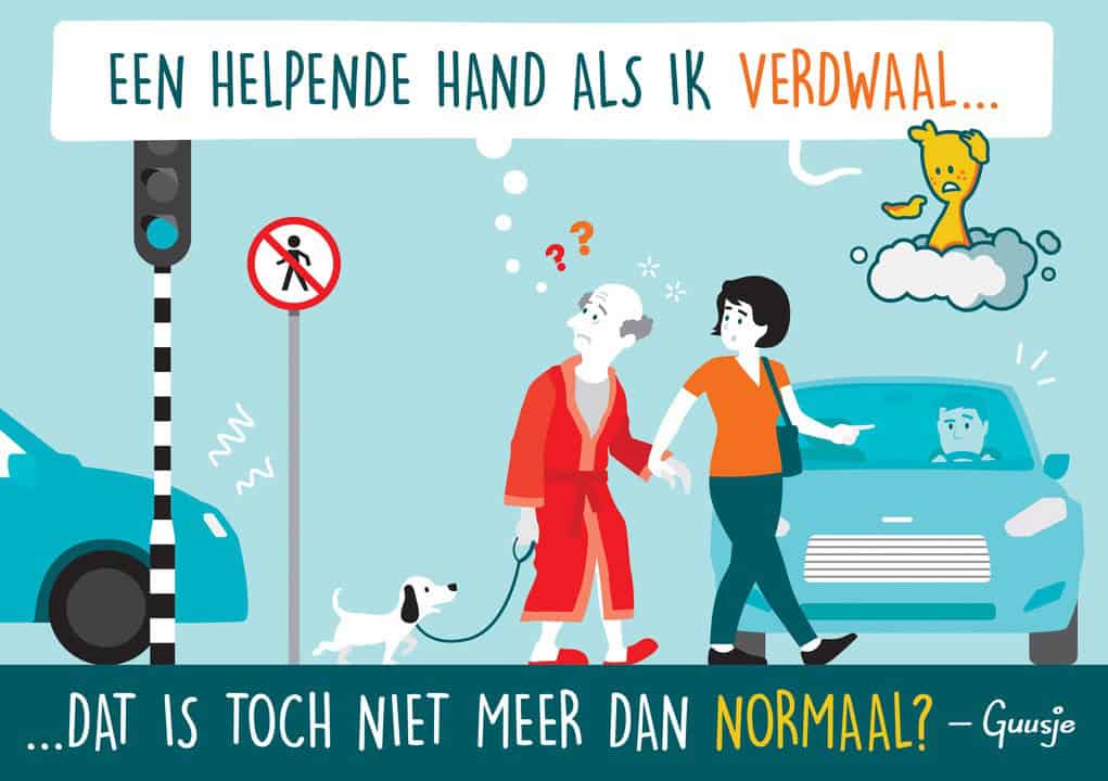 Guusje - Een helpende hand als ik verdwaal dat is toch niet meer dan normaal?
