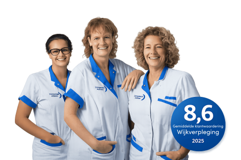 Wijkverpleging scoort een 8,6 - Zorggroep Almere